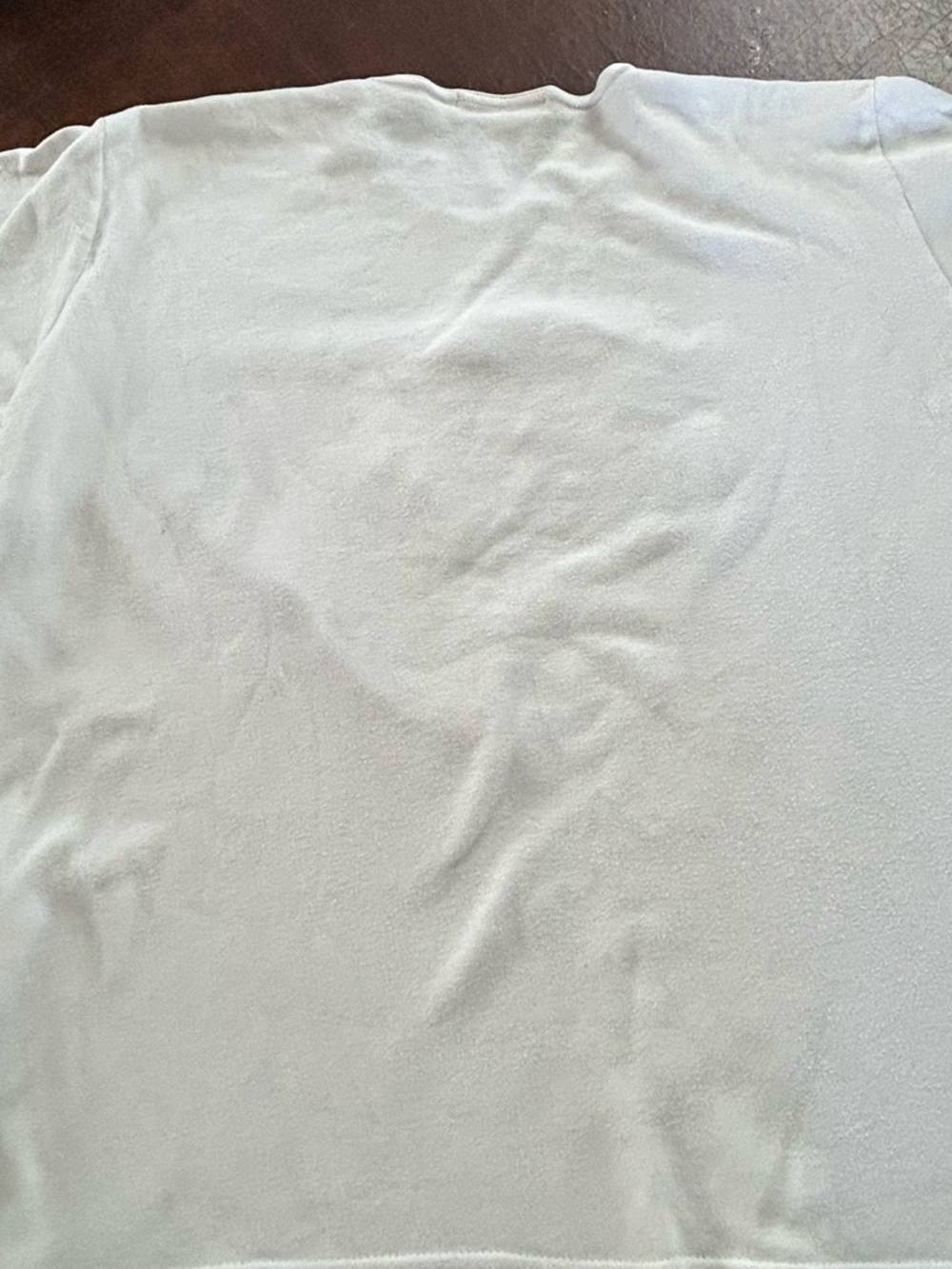 Coastal Lauren Hansen Embroidered Bicycle Graphic Tee Ivory EUC Rare SZ Medium - Picture 9 of 11